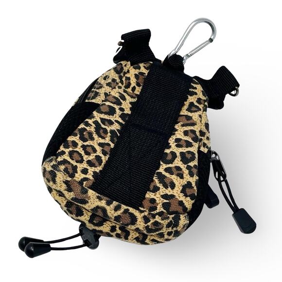 Leopard Print Mini Backpack Mt. Rushmore NWOT Concert Crossbody - Picture 5 of 10